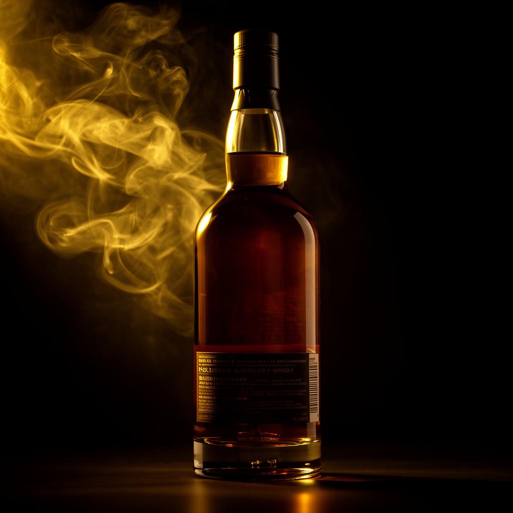 Rare whisky bottle